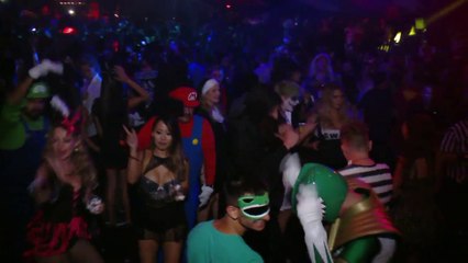 Sexy Playboy Halloween Party And James Franco At Premiere