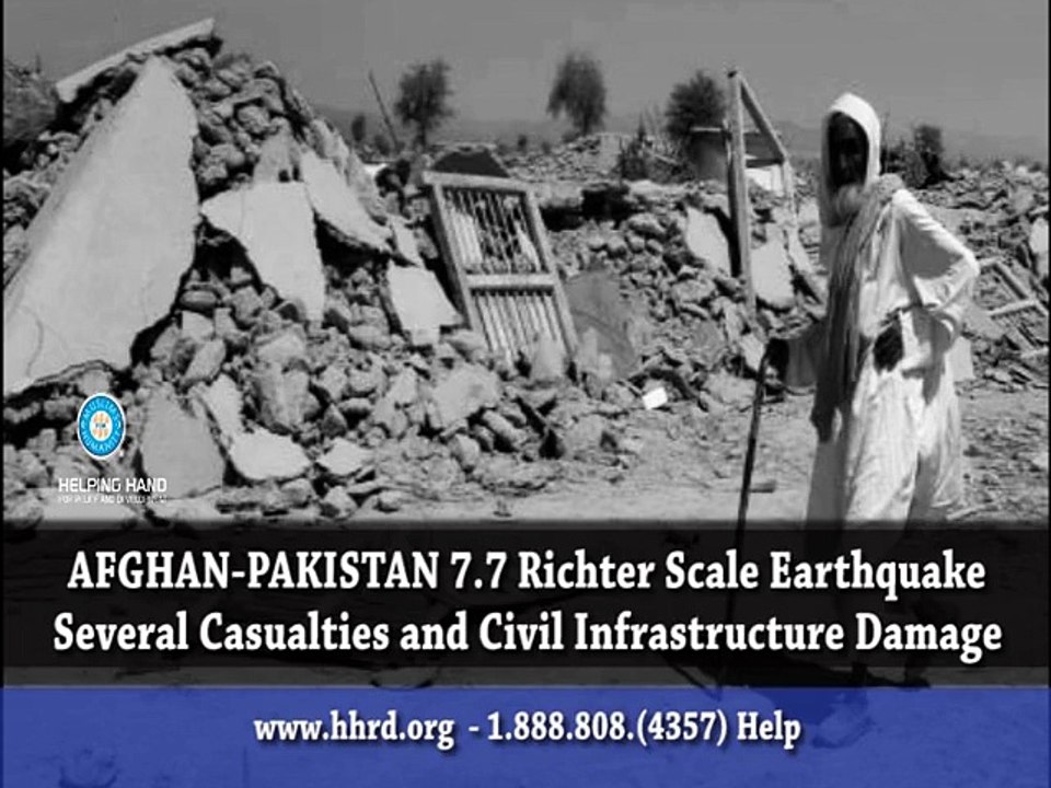 Afghanistan-Pakistan earthquake leaves hundreds dead