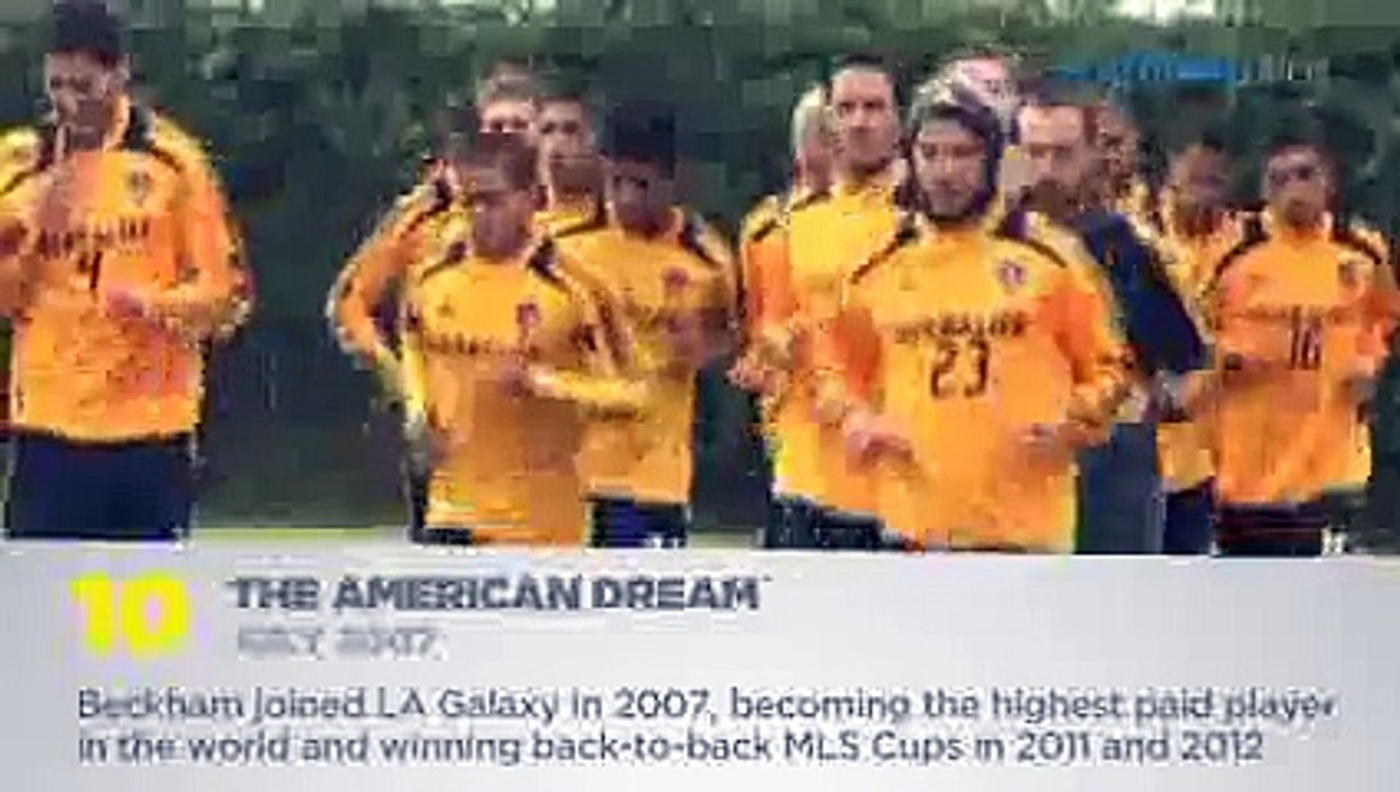 10 Unforgettable David Beckham Moments -
