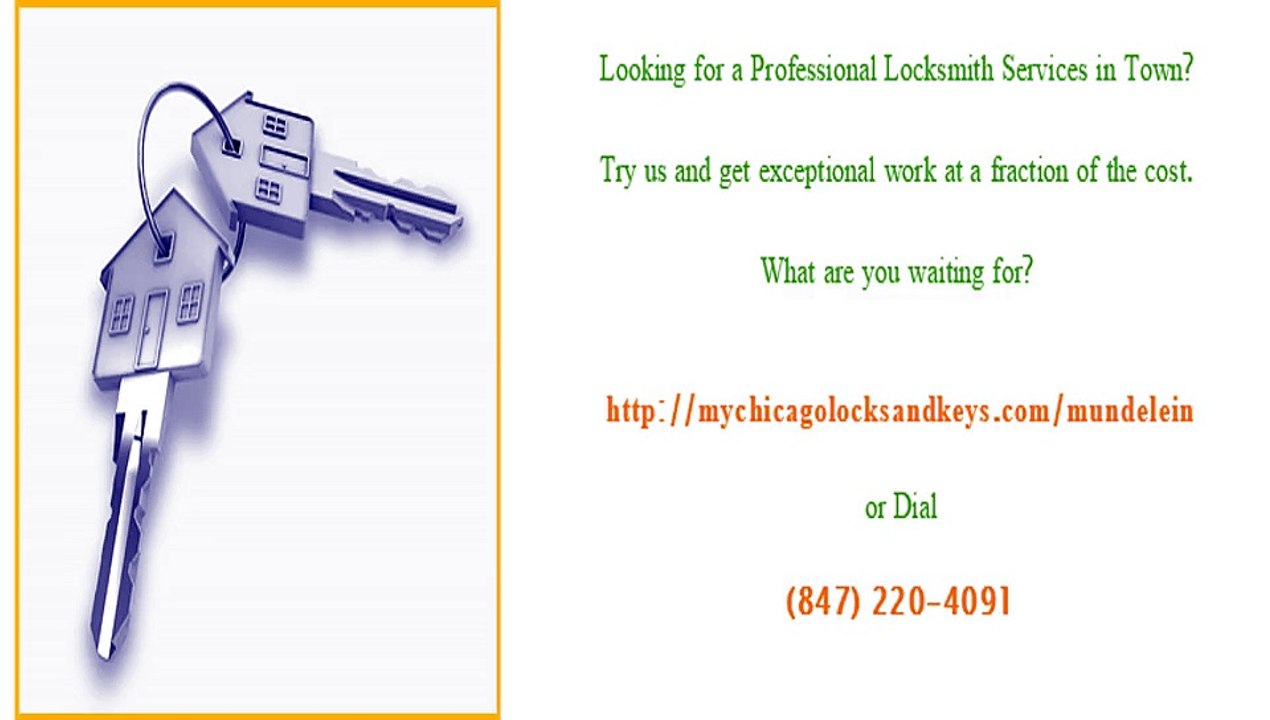 Mundelein, IL 247 Locks & Keys Services