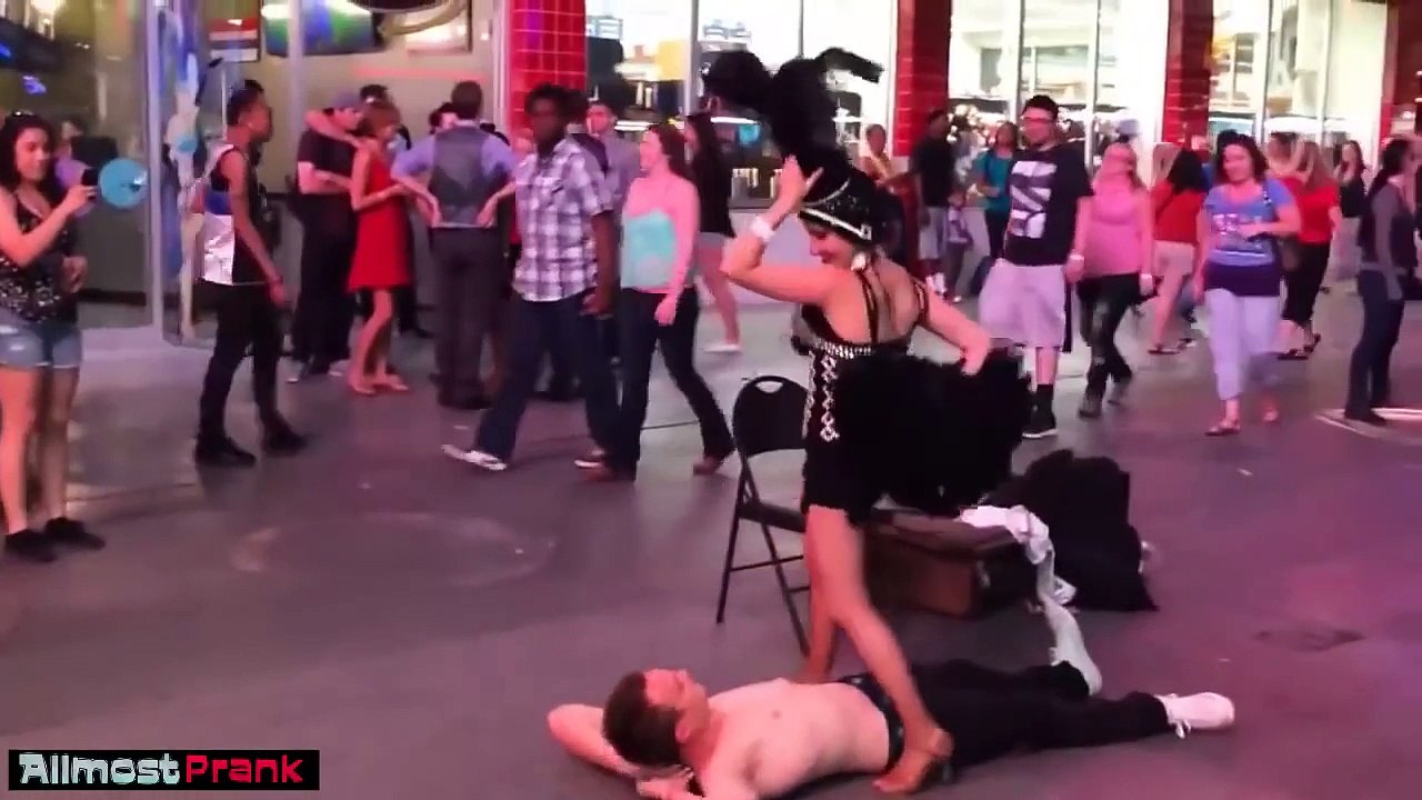 Girl Peeing prank prank in Public funny girl Pissing Prank
