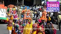 Jambu Savari procession as part of Dasara celebration in Mysuru