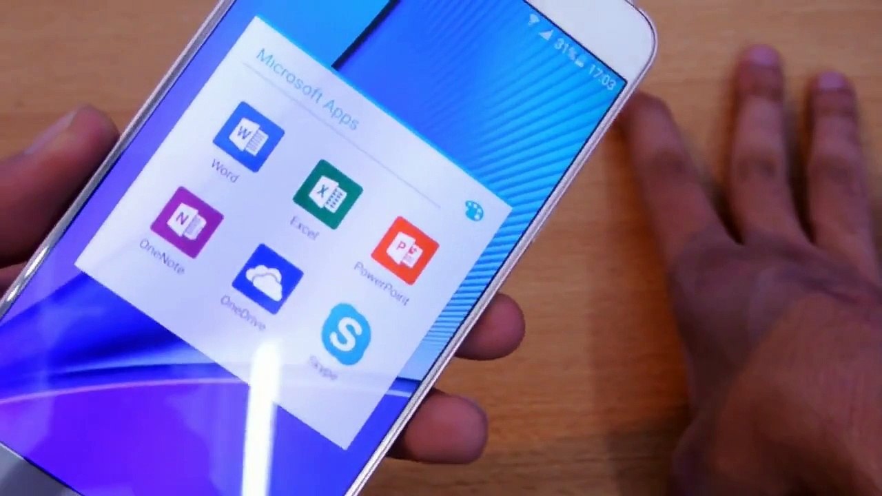 Samsung Galaxy Note 5 - Microsoft Excel, PowerPoint & Word Review (S Pen)