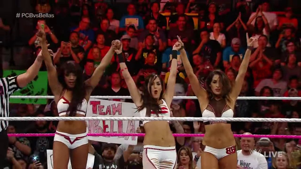 PCB vs. Team Bella- Raw, October 26, 2015