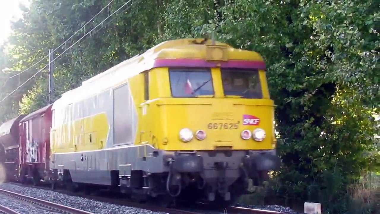 Des trains qui passent - a MARGUERITTES et ST GERVASY
