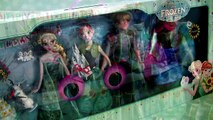 Disney Toys Collection | Disney Frozen Fever Dolls Gift Set Happy Birthday Anna! Elsa Kristoff Snowgies Sven Olaf