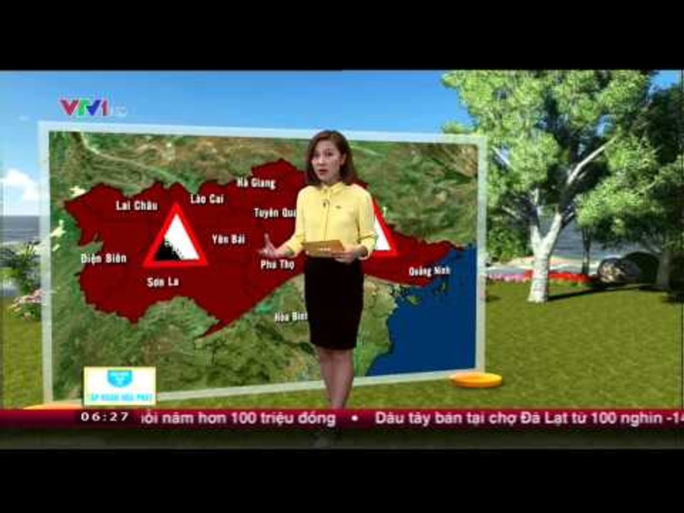 THỜI TIẾT | 6h25 - 3/8/2015