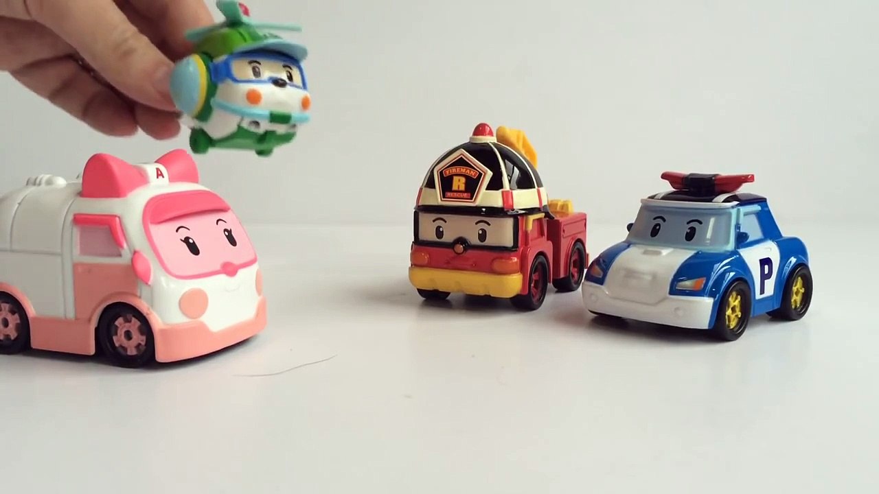 Robocar Poli Die Cast Helly 로보카 폴리 헬리 - Unboxin...