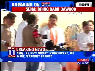 Rajan's arrest insignificant: Shiv Sena