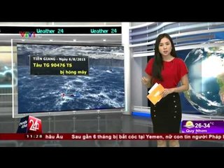 THỜI TIẾT | CHUYỂN ĐỘNG 24H | 11H15 | 08/08/2015