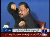 Altaf Hussain singing and dancing during speach
