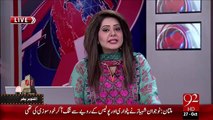 Zalzaly Ky Waqt Logon Ka Rad-E-Amal – 27 Oct 15 - 92 News HD