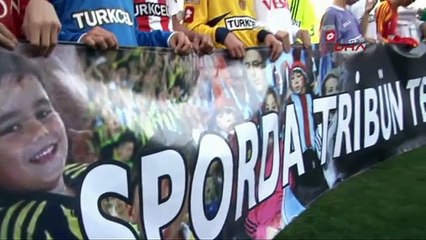 Fenerbahçe'li minik taraftara dev destek...