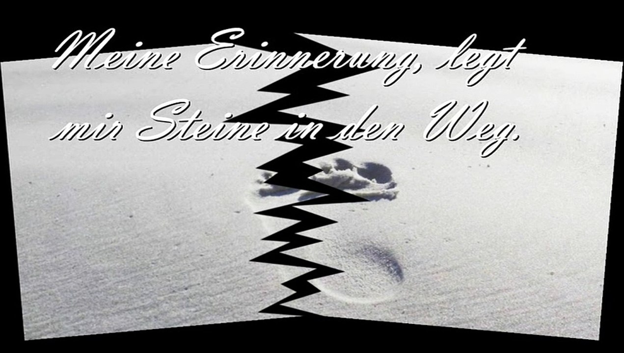 Das Gefühl der verblassten Erinnerungen