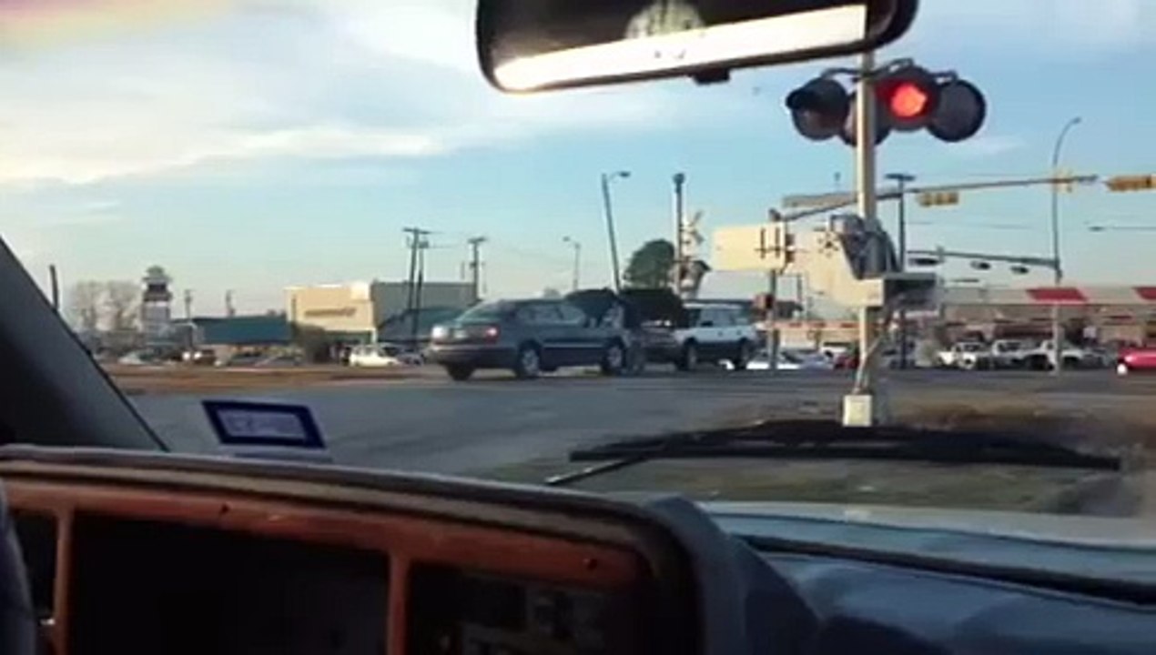 Car Gets Hit By a Train While Trying To Get Jump Started-Entertainment Stuff-by Funny Videos Collection