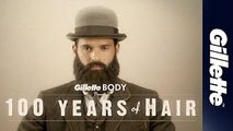 100 Years of Hair | Gillette BODY Razor Commercial