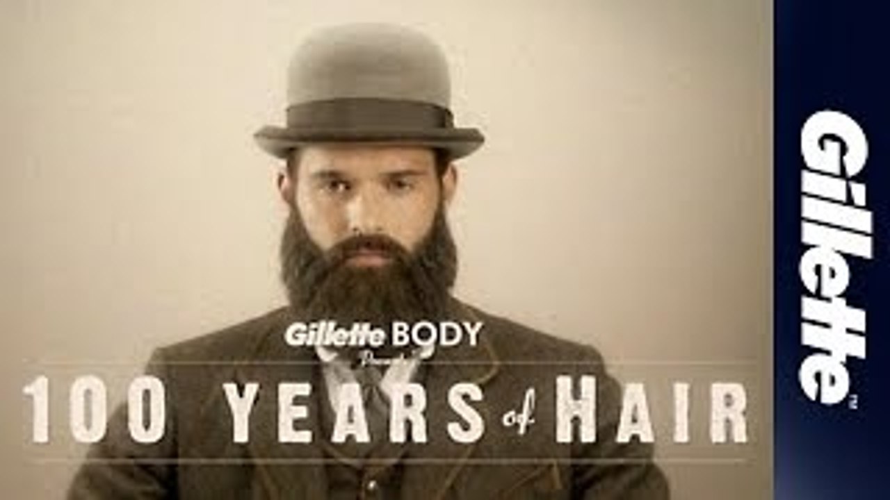 100 Years of Hair | Gillette BODY Razor Commercial