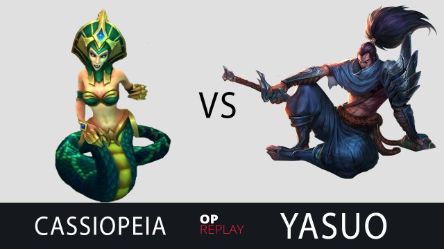 Cassiopeia vs Yasuo - SKT T1 Faker vs SAMSUNG Crown, KR LOL Challenger 1154LP