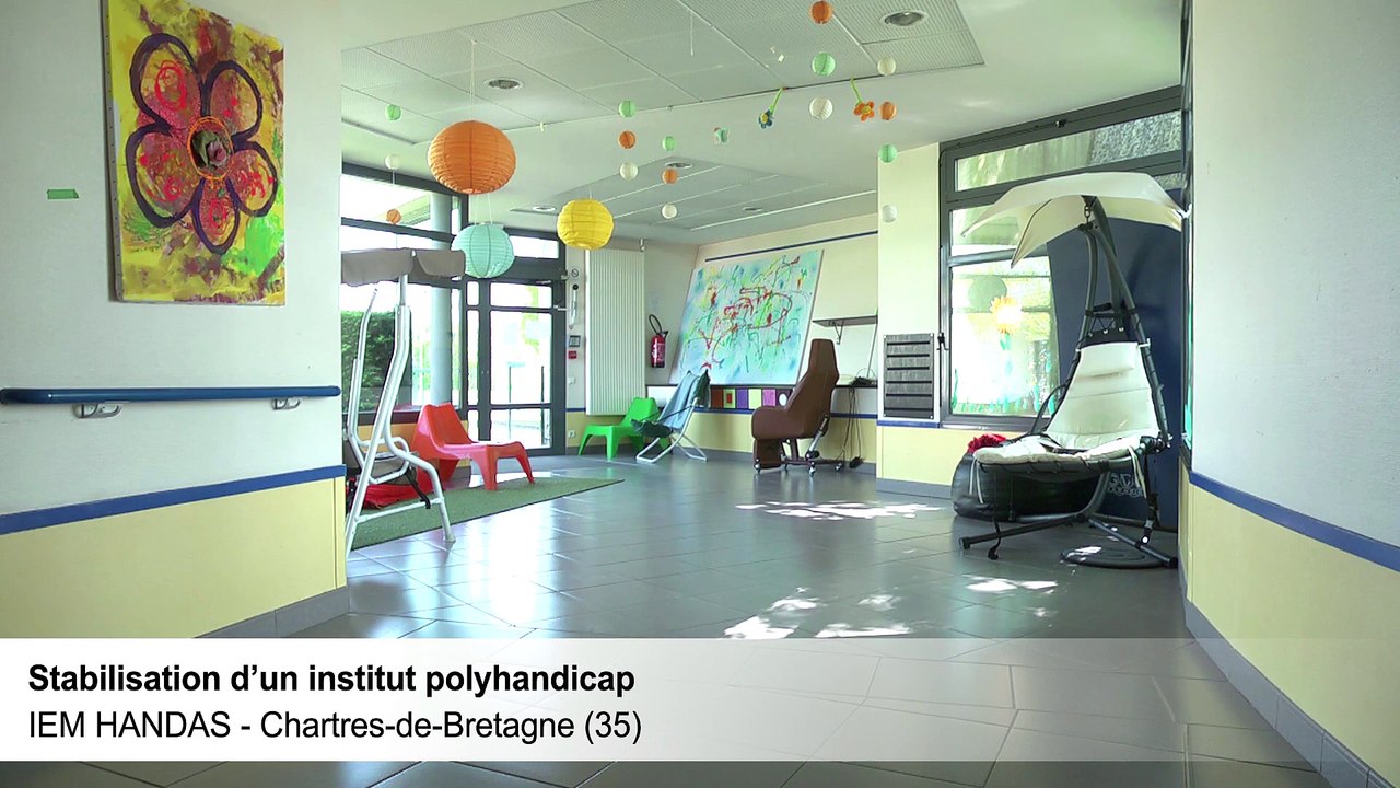 Un institut scolaire polyhandicap stabilisé grâce à URETEK