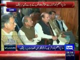 PM Nawaz Sharif reaches Shangla, gets briefing about losses caused by Earthquake