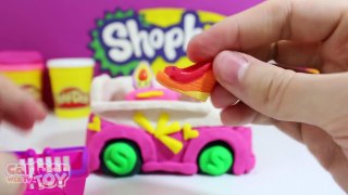 Shopkins Season 3 Ice Cream Truck Play Doh by Cartoon Toy WebTV