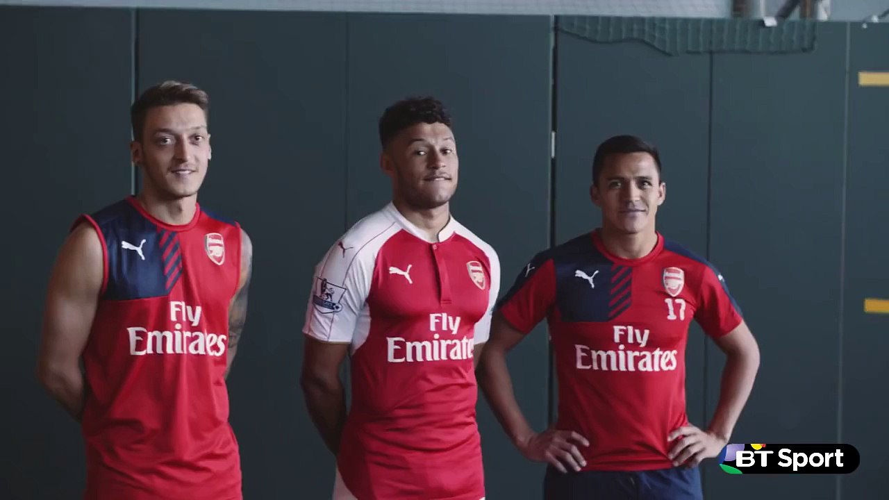Arsenal Players Take Part In  Beat The Bin Challenge