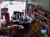 CCTV footage of a superstore during powerful earthquake in Peshawar