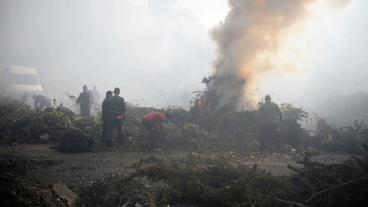 Avesnes-sur-Helpe: le centre-ville enfumé... légalement!