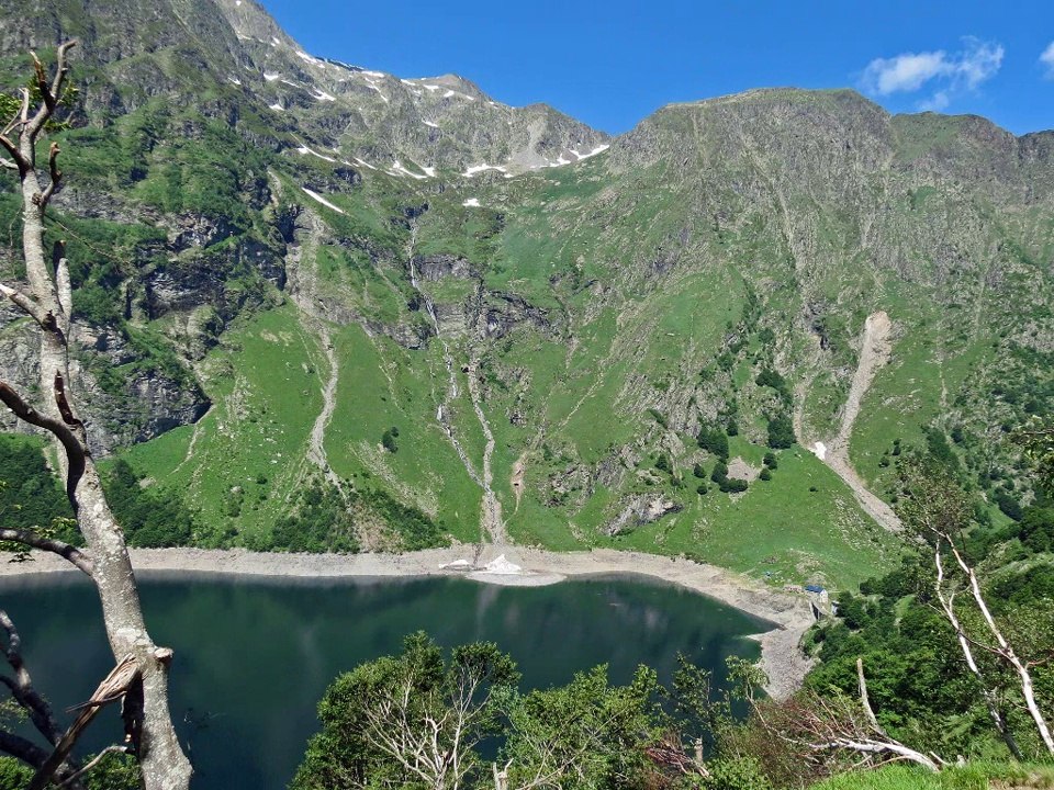 LES LAC D'OO ET D'ESPINGO depuis les Granges d'Astau