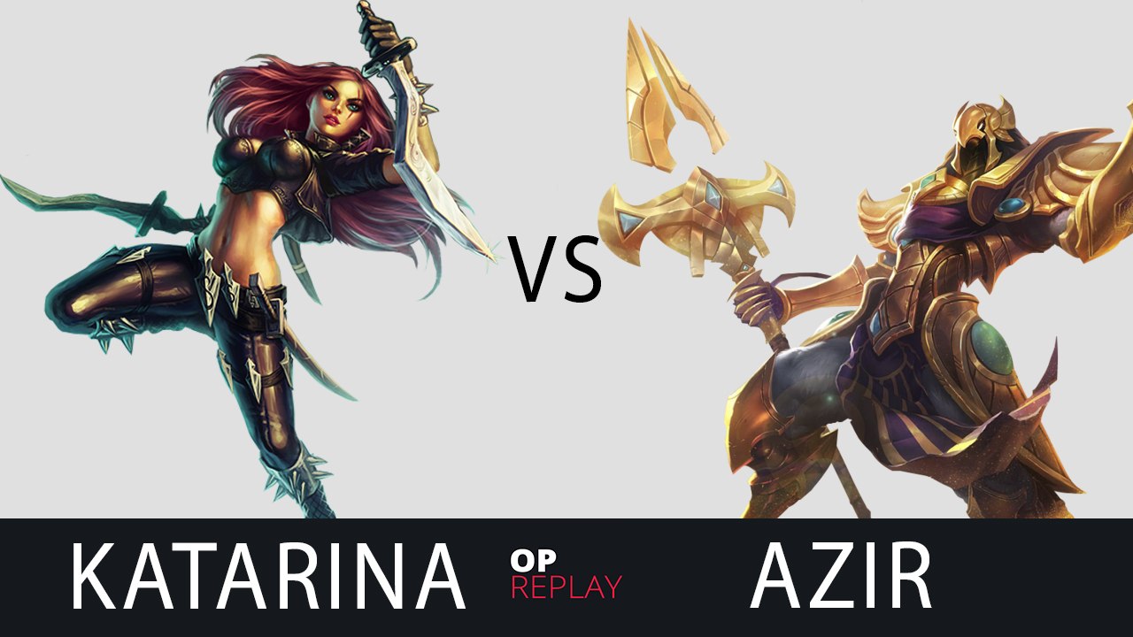 Katarina vs Azir - Jin Air Kuzan KR LOL Challenger 642LP
