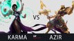 Karma vs Azir - SKT T1 Faker