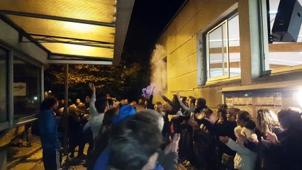 L'accueil de nos joueurs au Carteron !