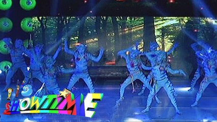 It's Showtime Halo Halloween: Dance Dynasty's Avatar themed performance