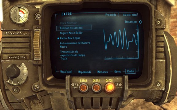 Fallout - New Vegas-Radio error