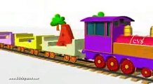 Alphabet learning .. ABCD Train song for kids - 3D Animation ABC Songs