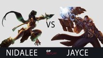 Nidalee vs Jayce - The shy vs Najin Peanut, KR LOL Challenger 1161LP