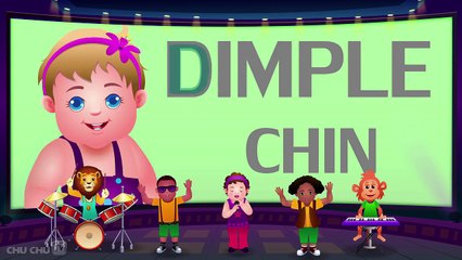 Chubby Cheeks, Dimple Chin - Nursery Rhymes Karaoke Songs For Children - ChuChu TV Rock n Roll