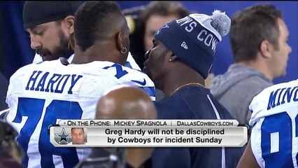 Spagnola: Hardy incident being exaggerated by his priors