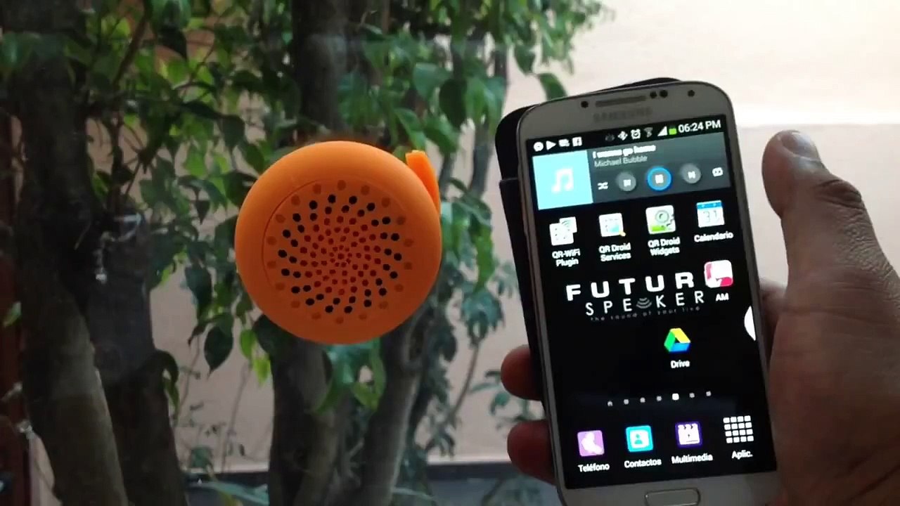 Bocina Bluetooth resistente al agua