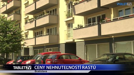CENY NEHNUTEĽNOSTÍ RASTÚ