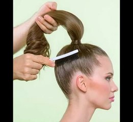 Стильная и красивая прическа прическа урок