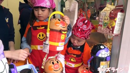 アンパンマンこどもミュージアム で ポップコーン屋さん になった