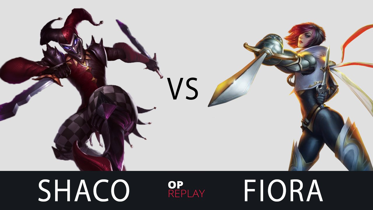 Shaco vs Fiora - Pink Ward
