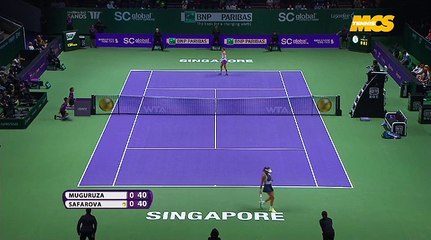 WTA Finals - Victoire de Muguruza