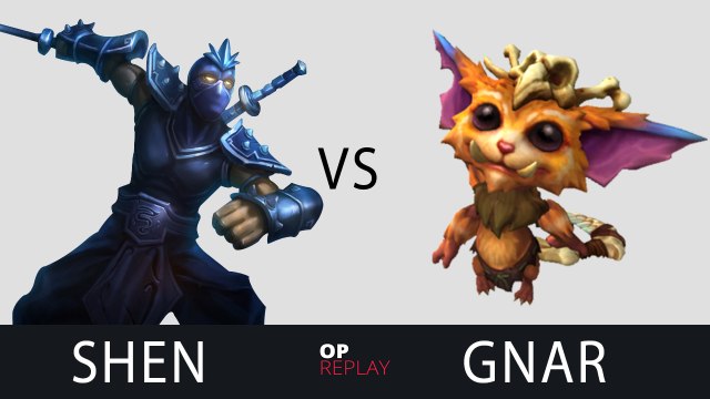 Shen vs Gnar - SKT T1 MaRin KR LOL Challenger 567LP