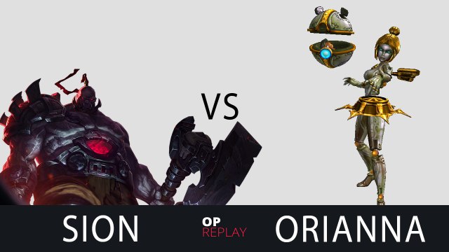 Sion vs Orianna - SKT T1 Faker KR LOL Challenger 1153LP