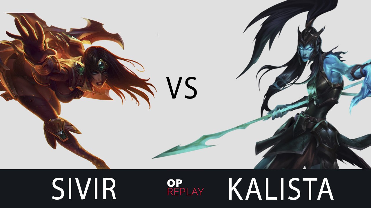 Sivir vs Kalista - EDG Deft KR LOL Challenger 842LP
