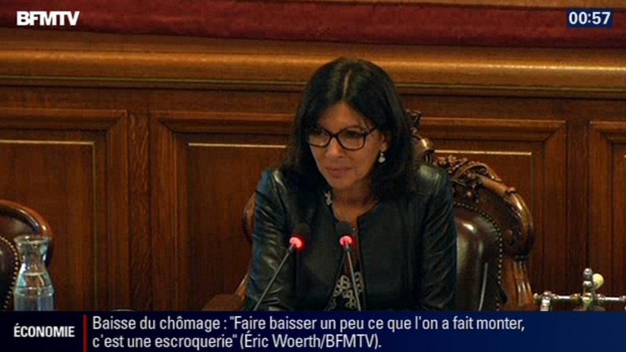 Anne Hidalgo agacée - ZAPPING ACTU DU 27/10/2015