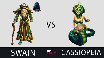 Swain vs Cassiopeia - TL Quas