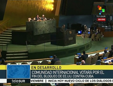 ONU: África pide cortar cadenas del pasado y levantar bloqueo a Cuba